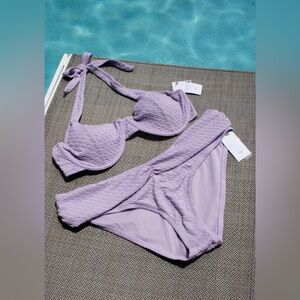 Purple passion ripple bikini